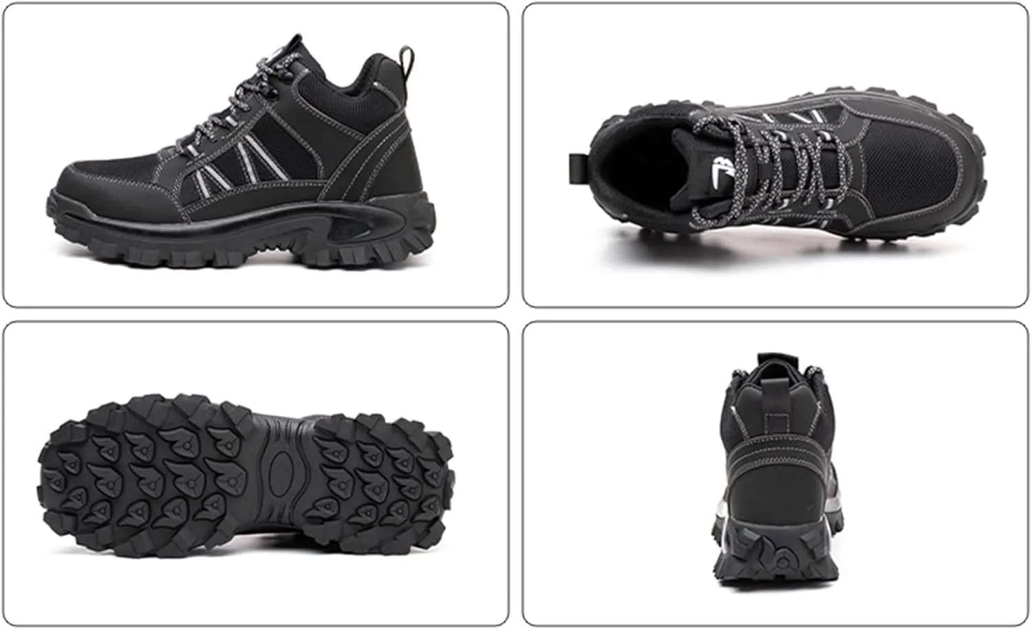 Safety Men's Touring Safety Shoes,for Walking, Hiking, Outdoor Exploitation, Construction, Industrial,