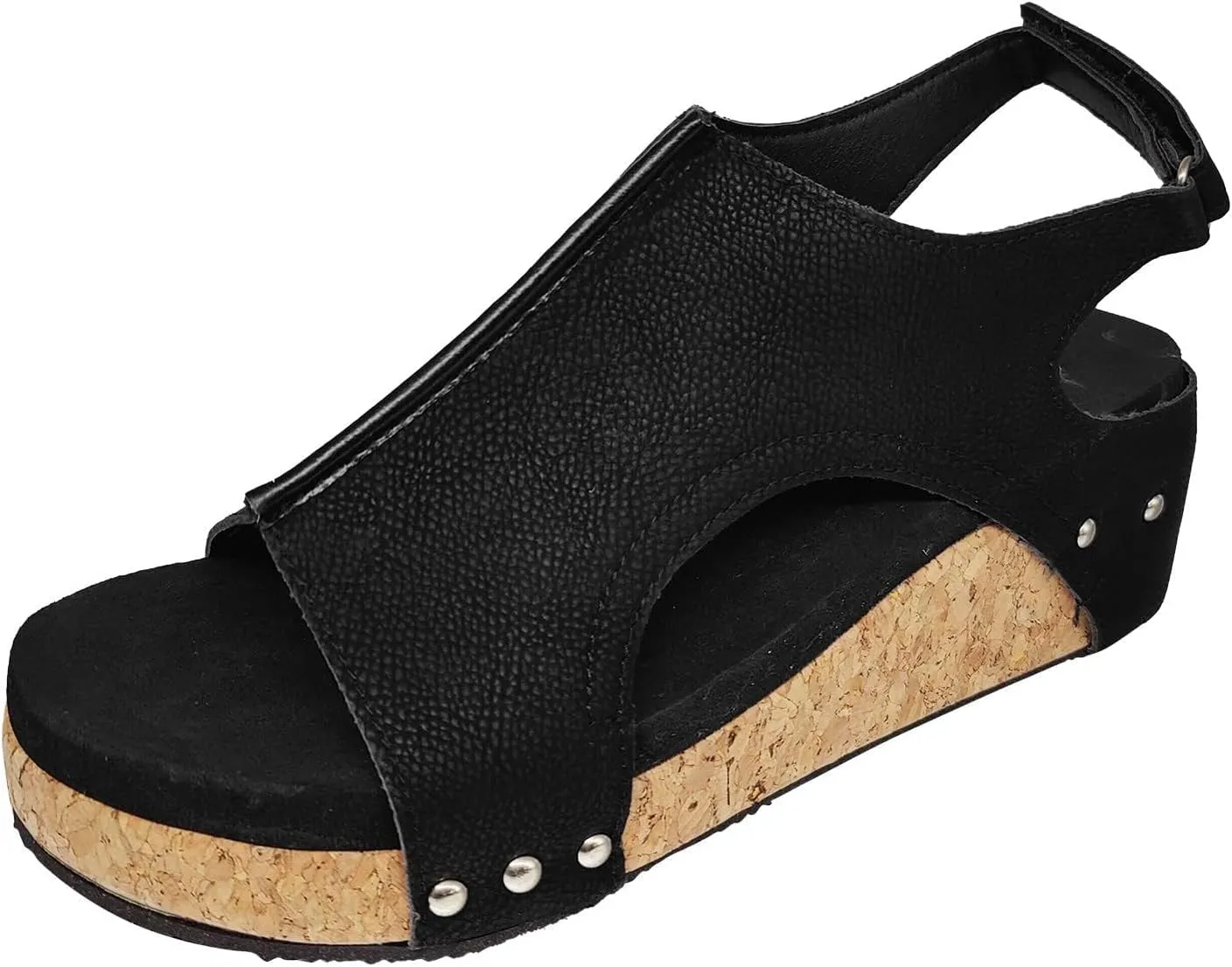 Sandals for Women 2025,Summer Sandals for Women 2025,Platform Wedge Sandals for Women Open Toe Wedge Heels,Casual Summer Dress Shoes Ladies Wedges Comfortable Vacation Shoes