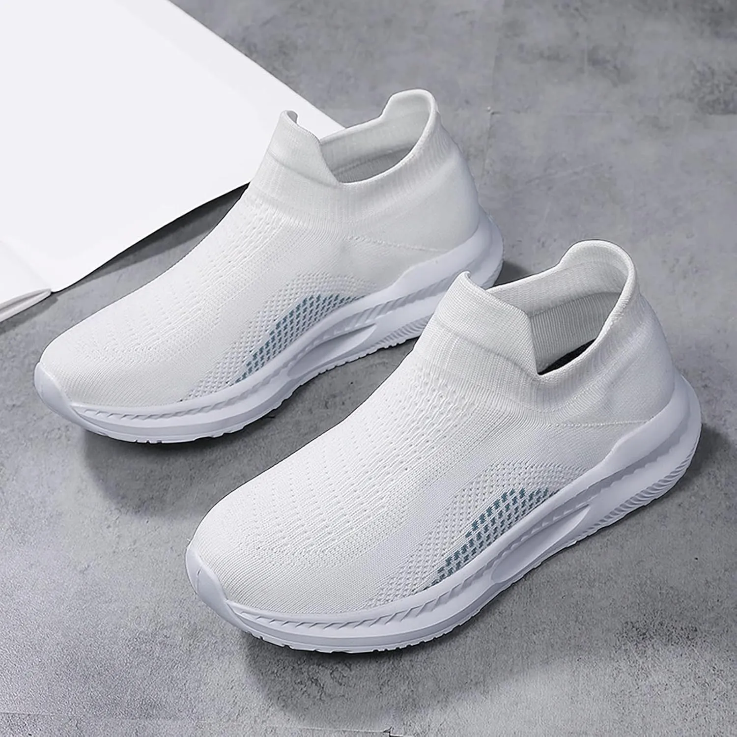SBGMoSJ Slip On Sneakers Women Size 8 Wide Slip On Walking Shoes Women Black Women's Tennis Shoes Size 7 Wide Womens Shoes Sneakers Slip On Wide Tennis Shoes Womens Black and Tan