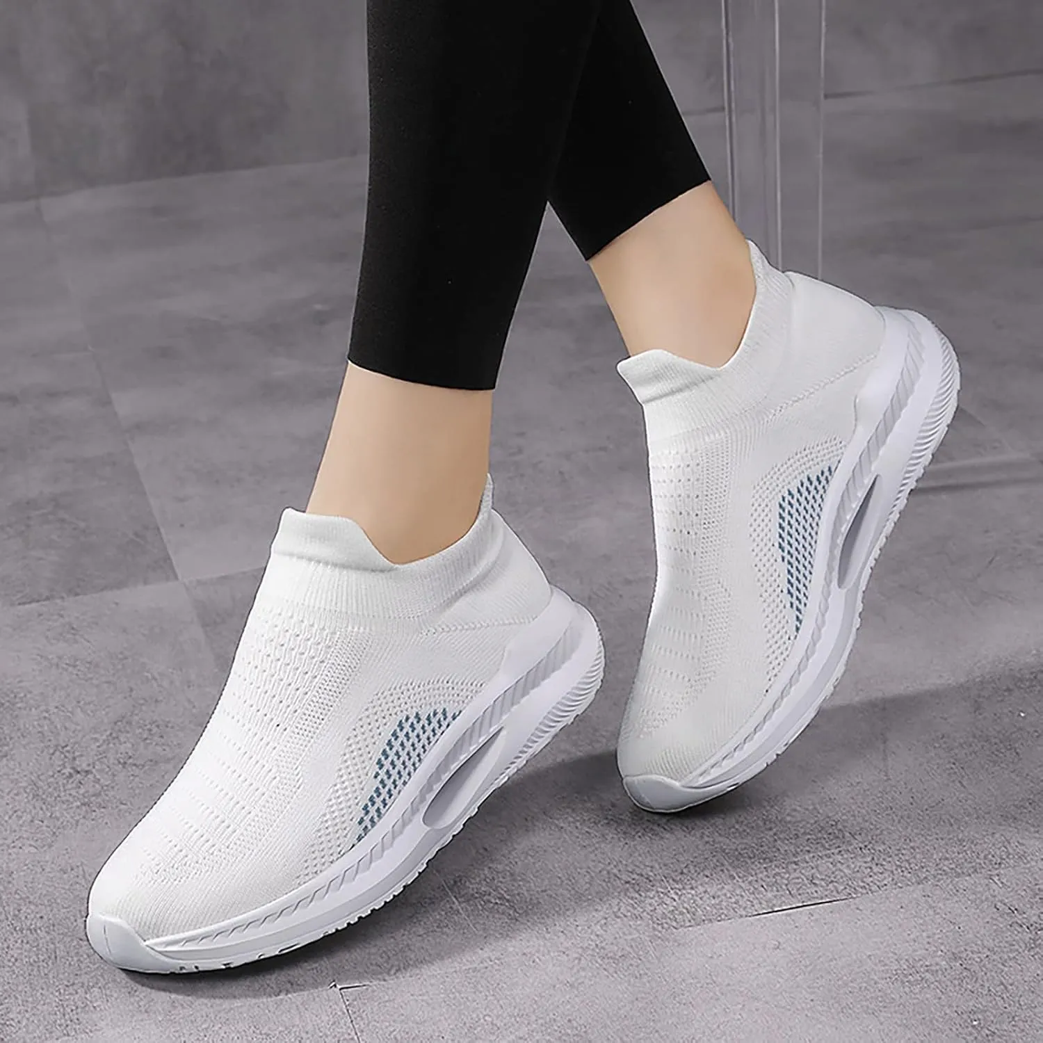 SBGMoSJ Slip On Sneakers Women Size 8 Wide Slip On Walking Shoes Women Black Women's Tennis Shoes Size 7 Wide Womens Shoes Sneakers Slip On Wide Tennis Shoes Womens Black and Tan