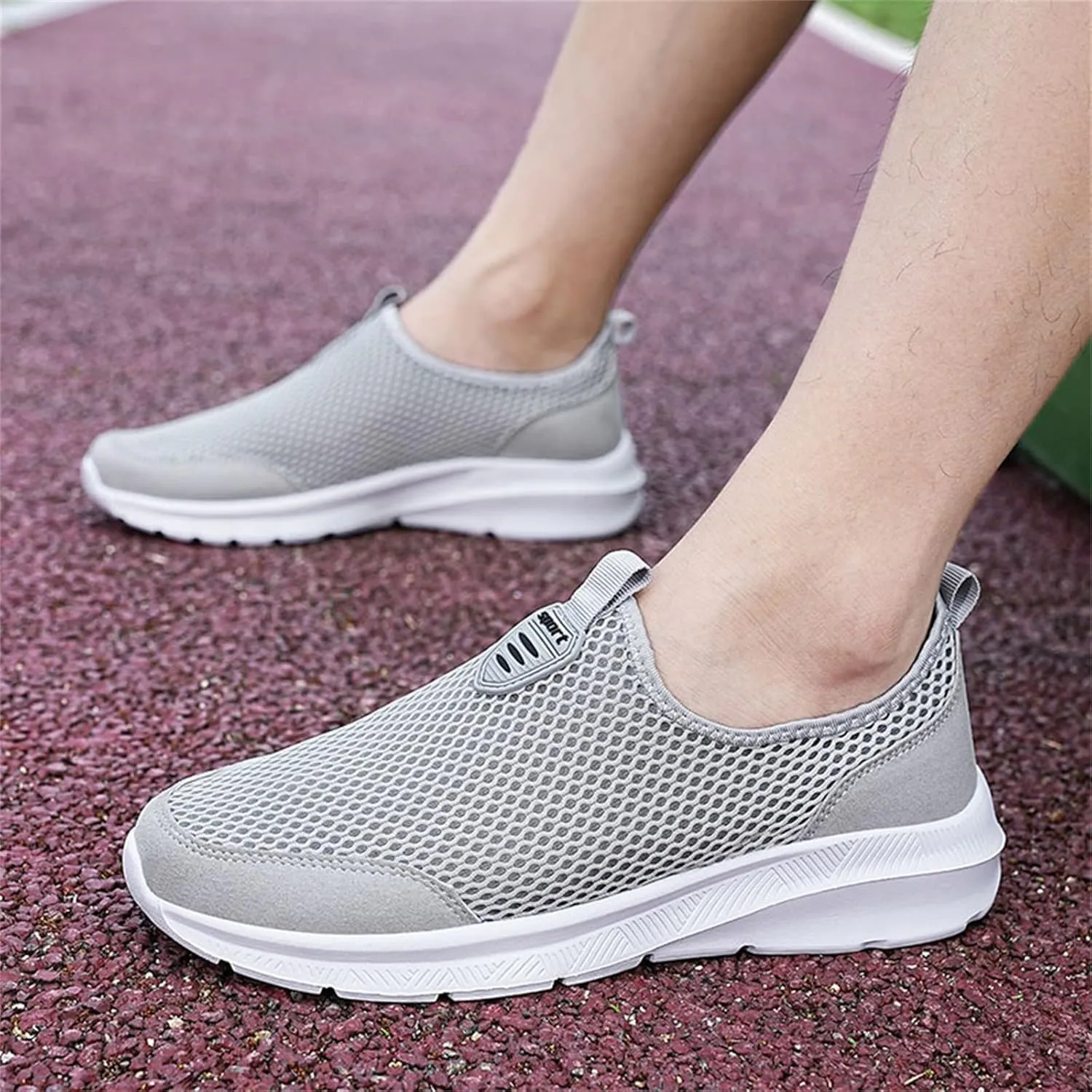 SBGMoSJ Womens Shoes Sneakers Walking Shoes Women Comfort Dressy Womens Casual Shoes for Bootcut Jeans Platform Sneakers for Women Slip On Womens Dress Shoes Winter White Slip Ons