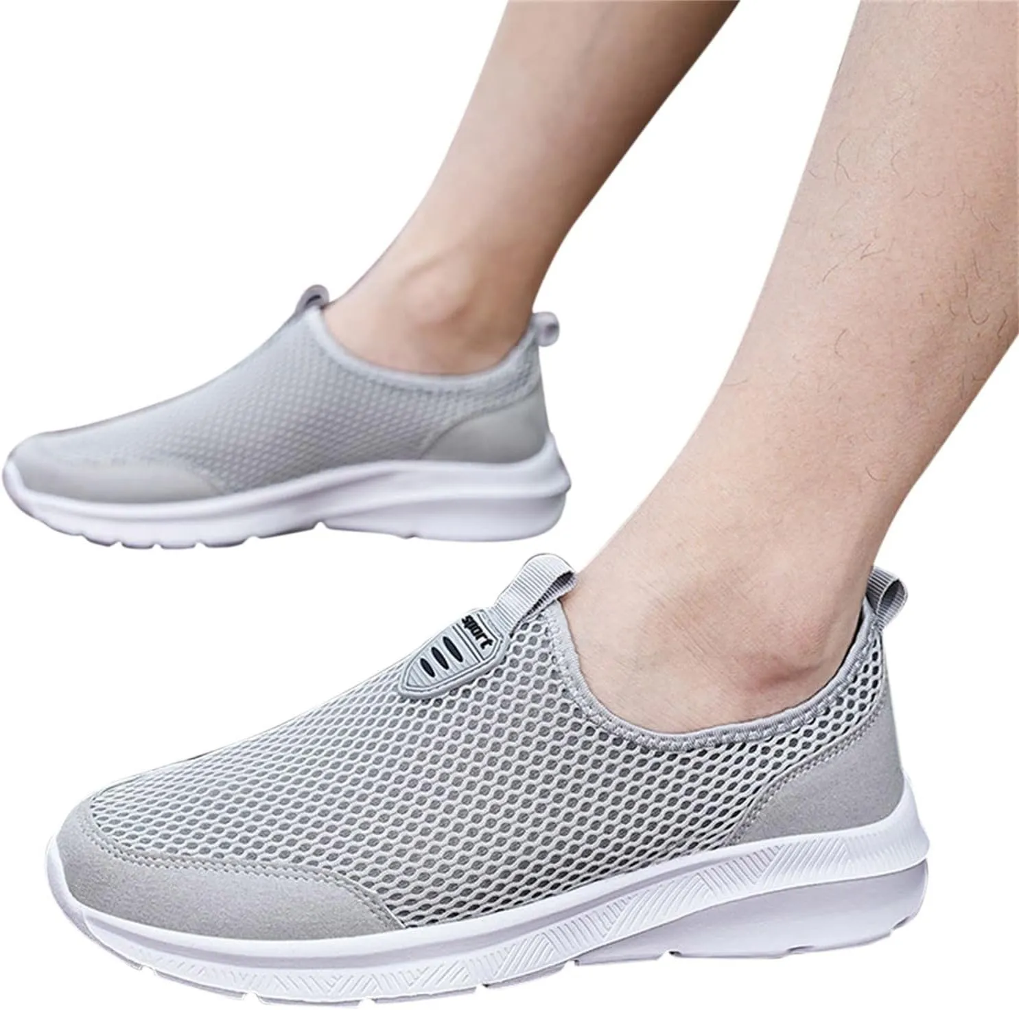SBGMoSJ Womens Shoes Sneakers Walking Shoes Women Comfort Dressy Womens Casual Shoes for Bootcut Jeans Platform Sneakers for Women Slip On Womens Dress Shoes Winter White Slip Ons