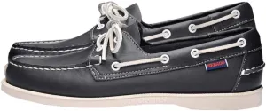 Sebago Portland Boat Shoes - Full-Grain Leather Moccasins, Handsewn with Leather Sock Lining and Non-Marking, Slip-Resistant Sipped Rubber Outsoles