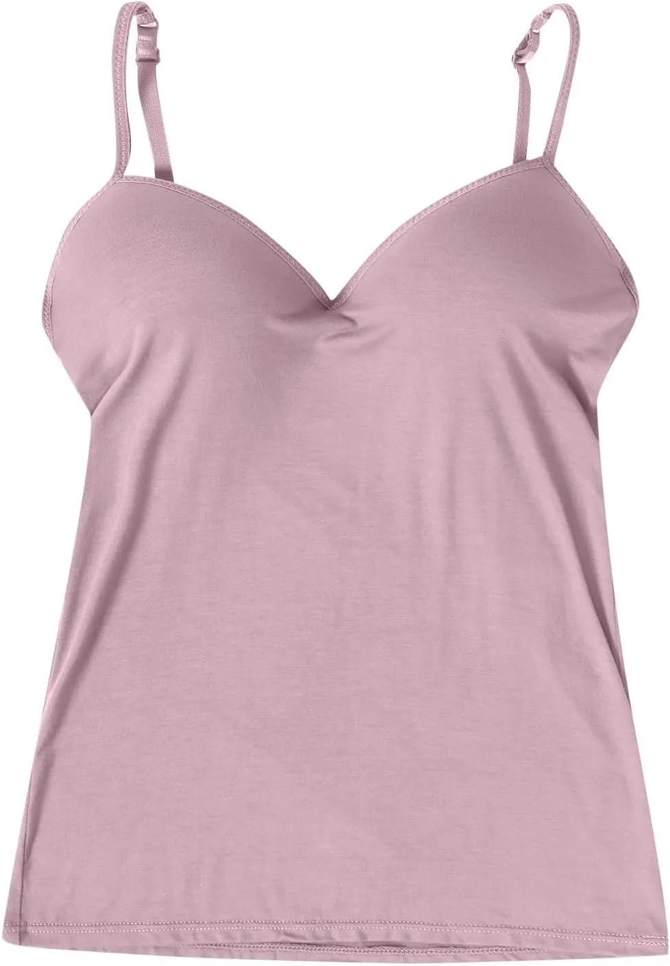Shelf Bra Tank Tops for Women Soft Comfort No Underwire Tummy Control Bra Camisole Sleeveless Cotton Yoga Padded Cami