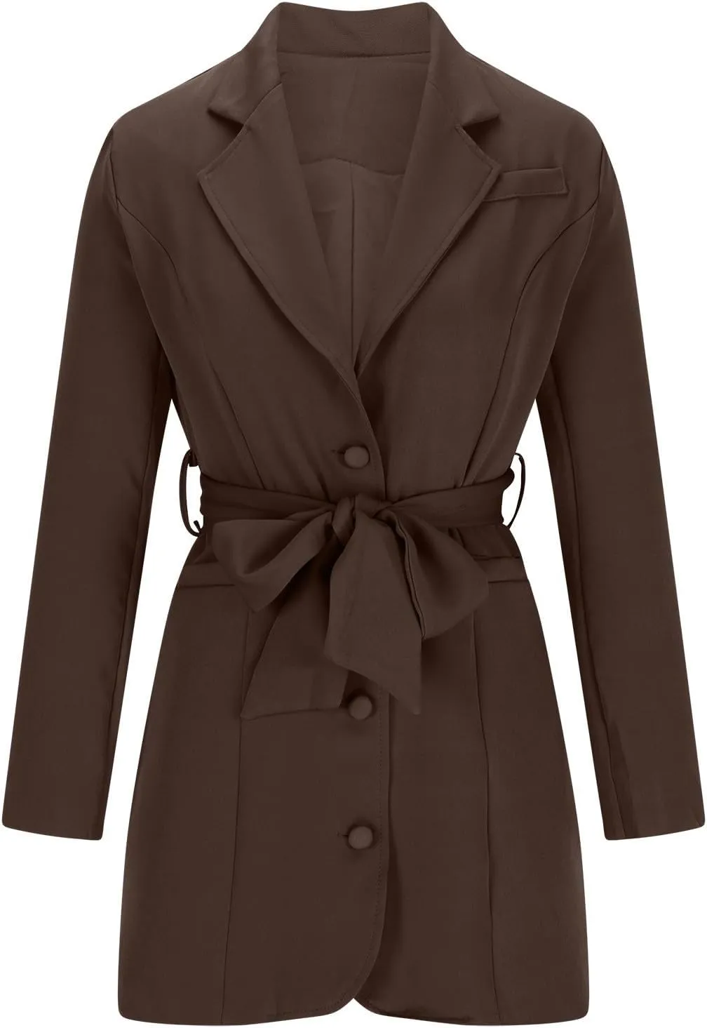 Slim Tunic Blazer for Women Winter Fall Long Sleeve Turtle Neck Midi Work Pencil Dresses Blazer Outfits Women 2025