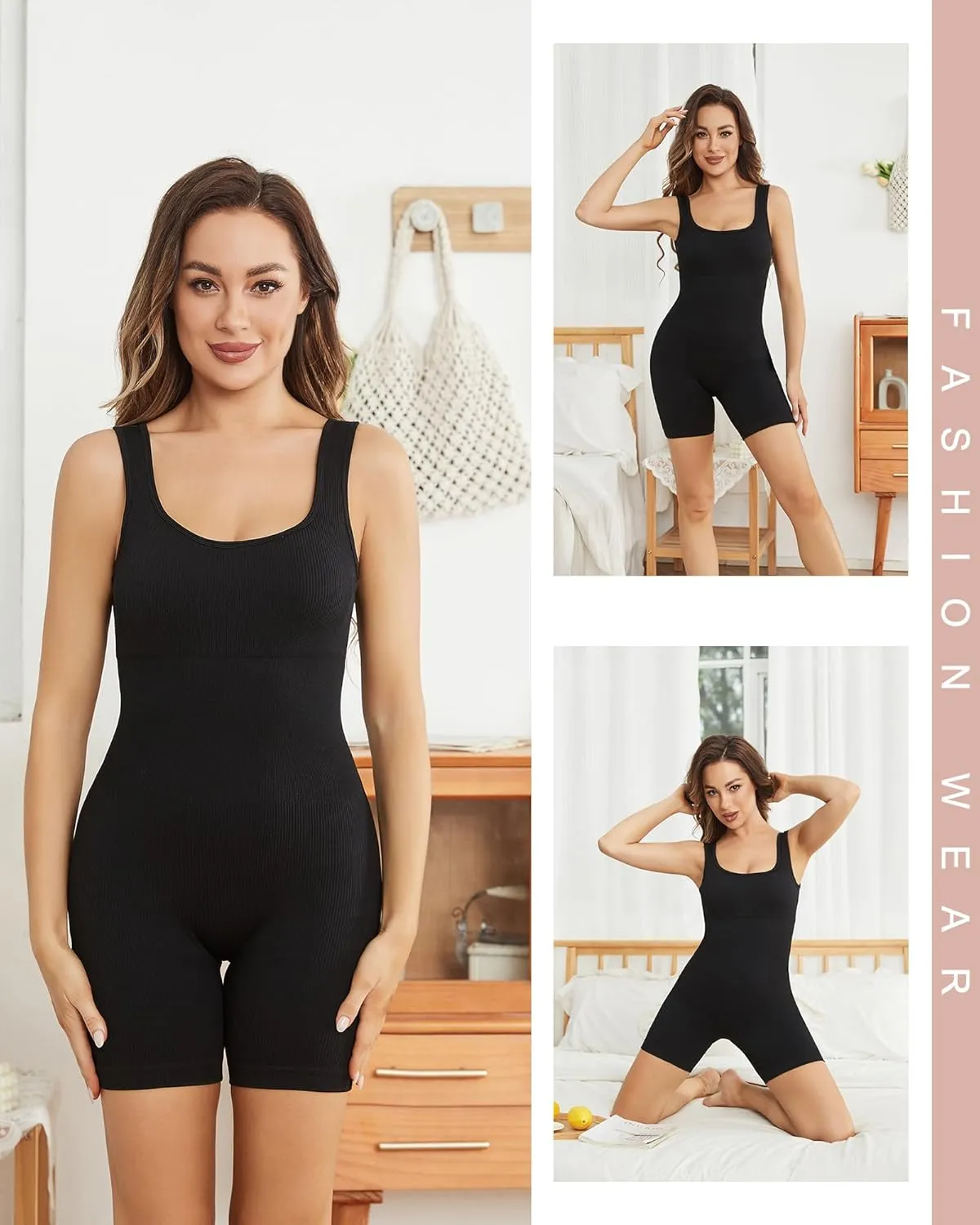 Sliot Women's Adult Yoga Romper Workout Bodysuit One Size Blue Nylon Blend
