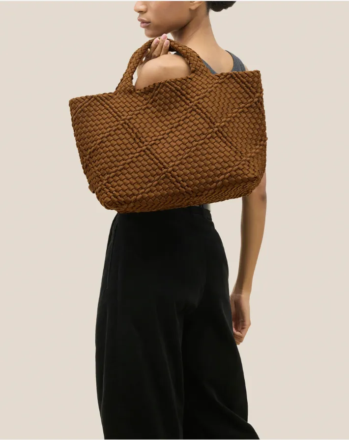 ST. BARTHS MEDIUM TOTE ROPE IN HARBOR