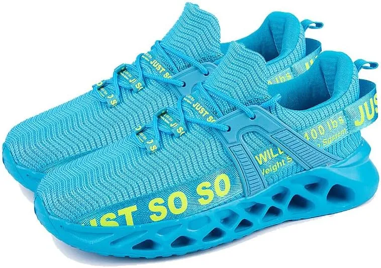 Suitable for Men/Women Running Shoe Walking Blade Athletic Tennis Shoes Non Slip Shoes Fashion Sneakers