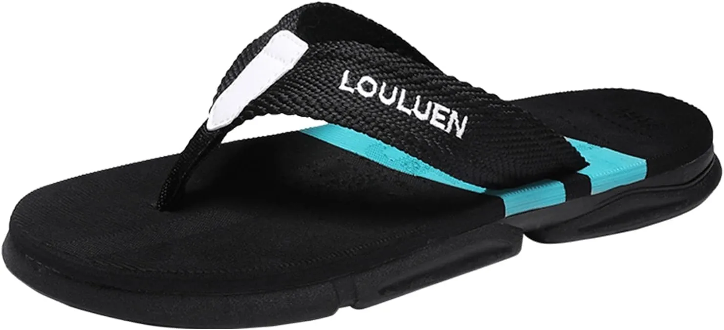 Thong Sandals Slippers for Beach for Summer Mens Flip Flops Comfortable Slip on Indoor Outdoor Walking