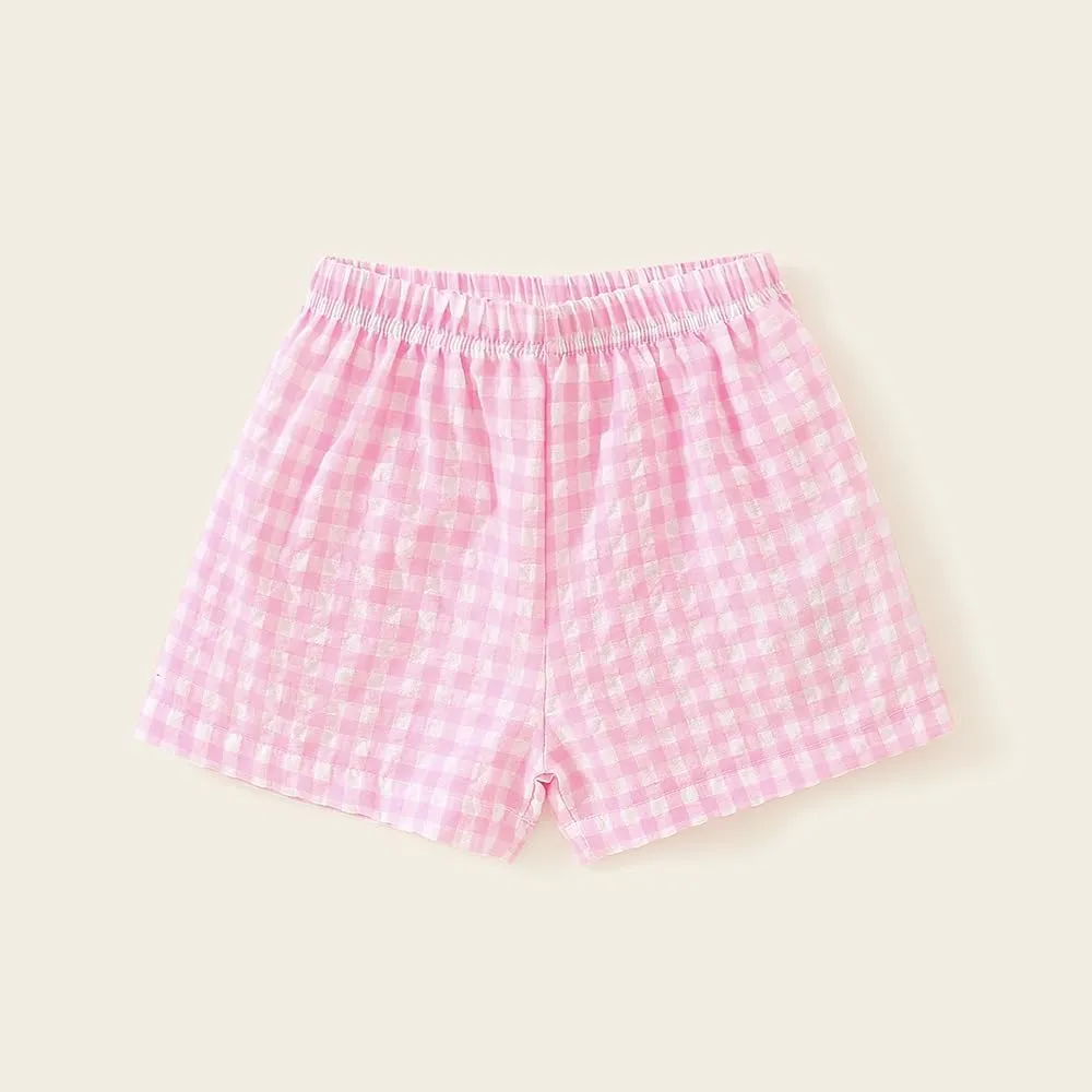 Toddler Shorts Kids' Comfortable Cotton Shorts Elastic Waist Beach Shorts Bottoms Boxers