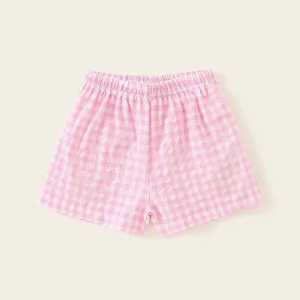 Toddler Shorts Kids' Comfortable Cotton Shorts Elastic Waist Beach Shorts Bottoms Boxers