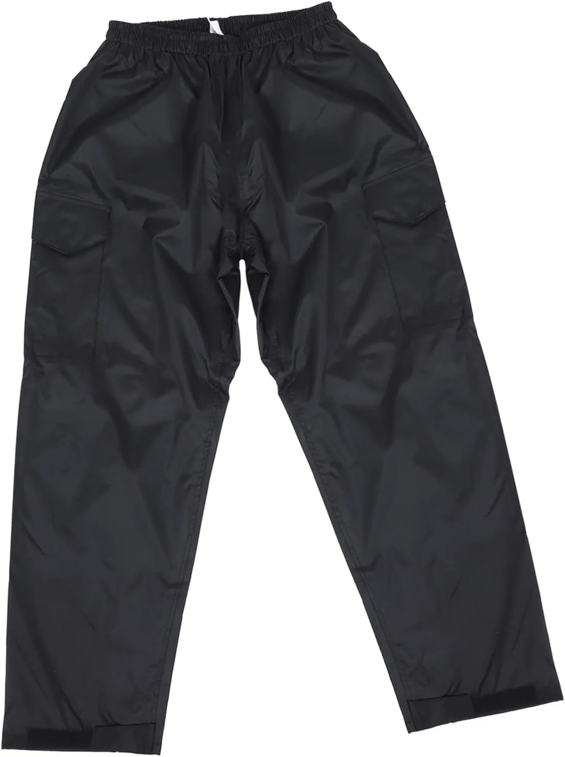 Totority Outdoor Adventure Pants Breathable Water Resistant Rain Pants for Men Women Black