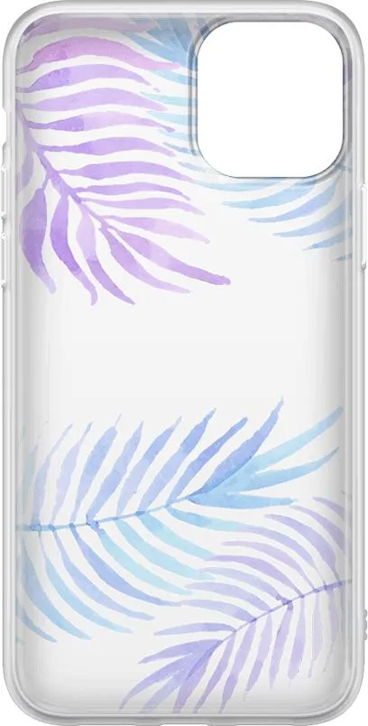 Tropical Blues | Palm Leaves Floral case