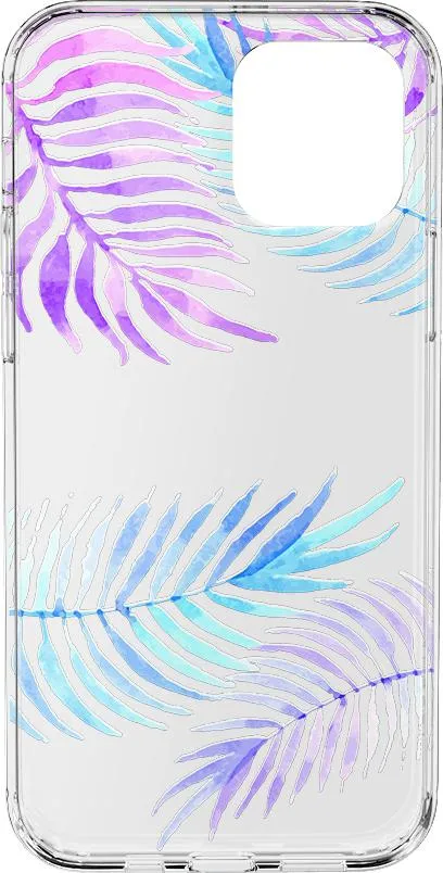 Tropical Blues | Palm Leaves Floral case