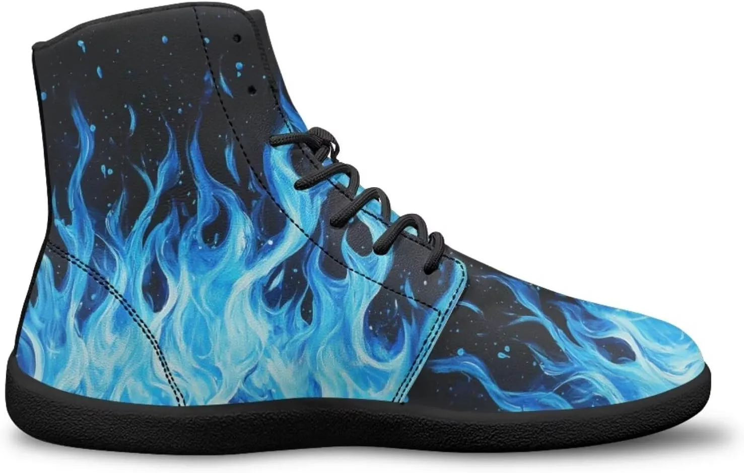 Unisex Womens Mens High Top Business Shoes Lace Up Running Athletic Sneakers Casual Walking Shoe