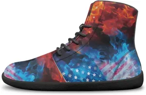 Unisex Womens Mens High Top Business Shoes Lace Up Running Athletic Sneakers Casual Walking Shoe