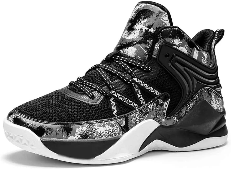 Unisex's High Top Lightweight Fly-Weaving Running Jogging Sneakers Sports Tennis Basketball Shoes