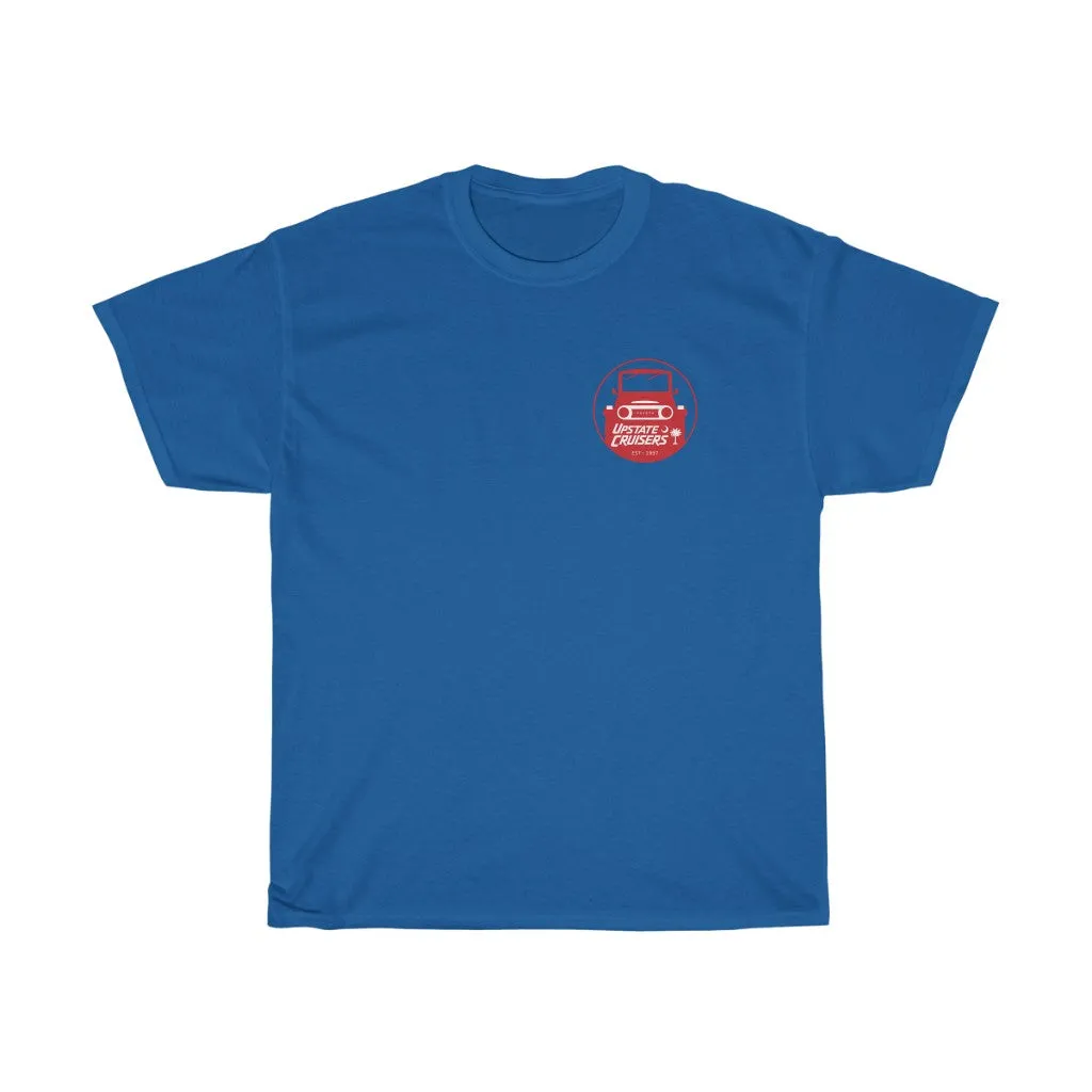 Upstate Cruisers - IH8INTERSTATE 85 Unisex Heavy Cotton Tee by Reefmonkey Land Cruiser Club Tshirt