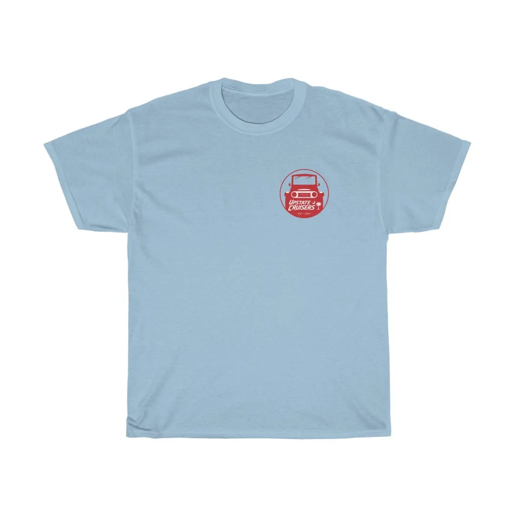 Upstate Cruisers - IH8INTERSTATE 85 Unisex Heavy Cotton Tee by Reefmonkey Land Cruiser Club Tshirt