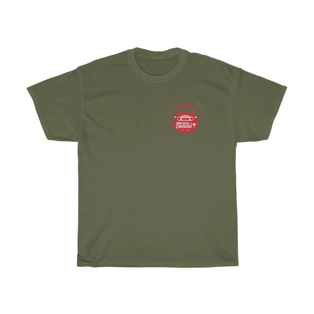 Upstate Cruisers - IH8INTERSTATE 85 Unisex Heavy Cotton Tee by Reefmonkey Land Cruiser Club Tshirt
