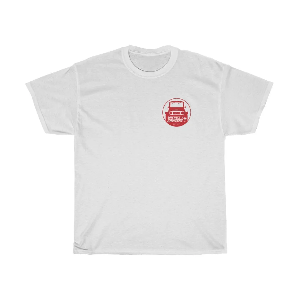 Upstate Cruisers - IH8INTERSTATE 85 Unisex Heavy Cotton Tee by Reefmonkey Land Cruiser Club Tshirt