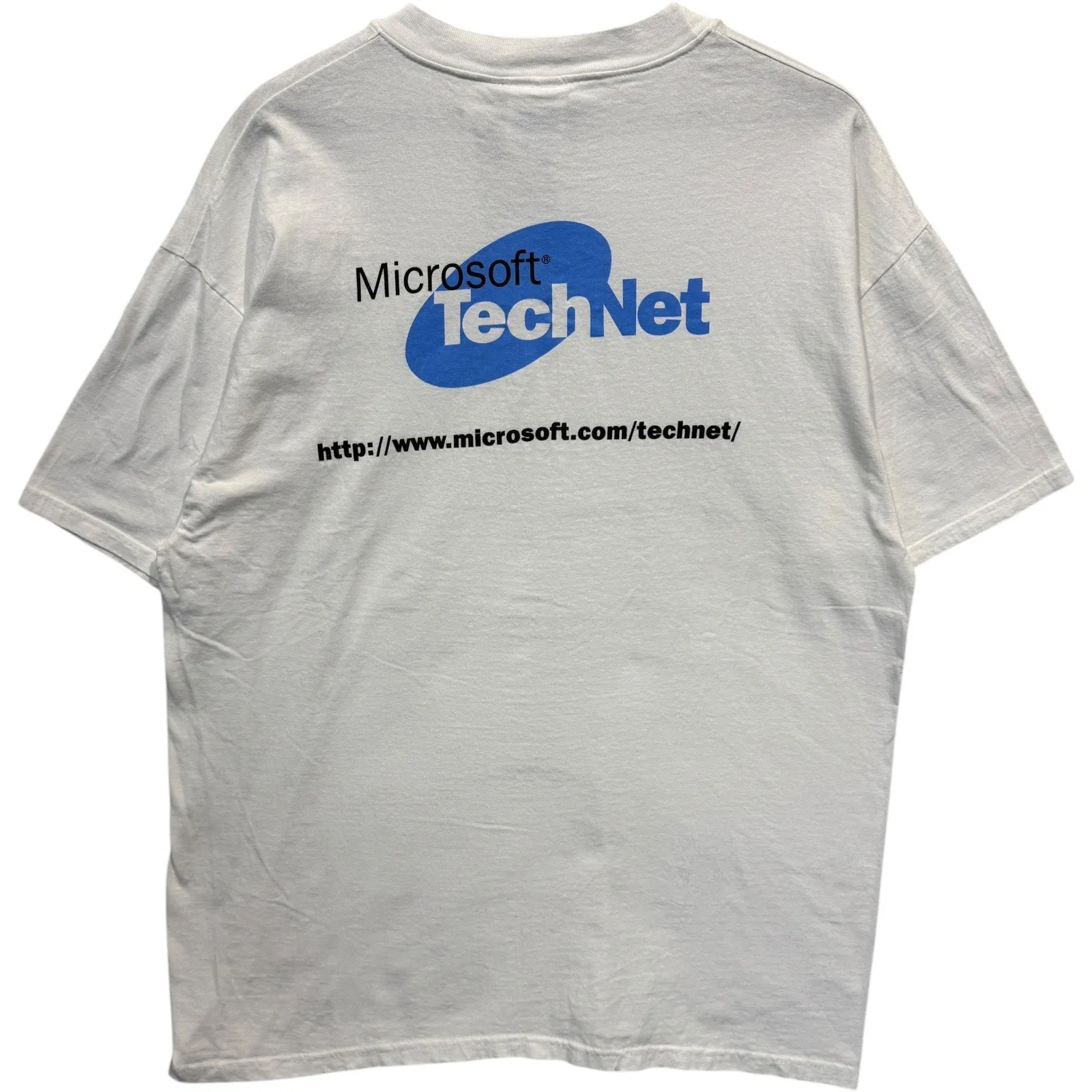Vintage Microsoft Tech Net Website Tee