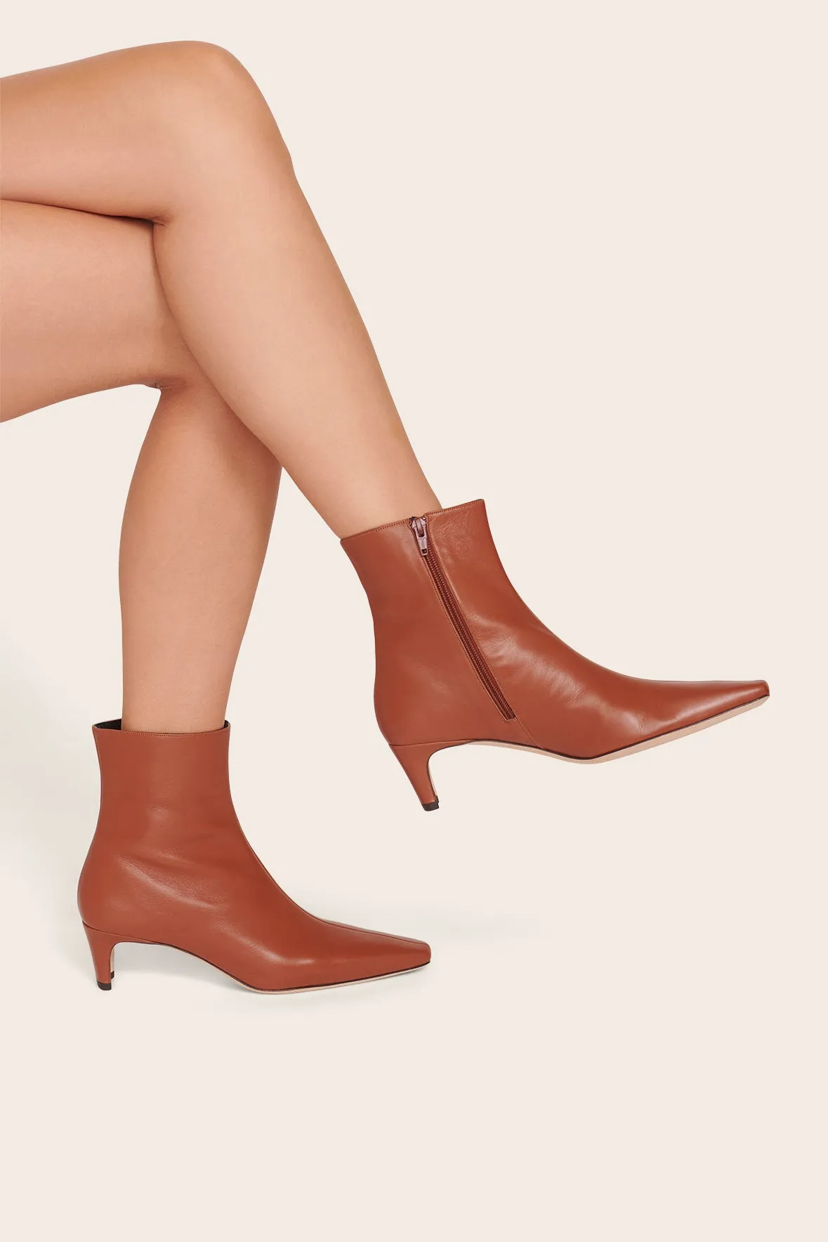 WALLY ANKLE BOOT | TAN