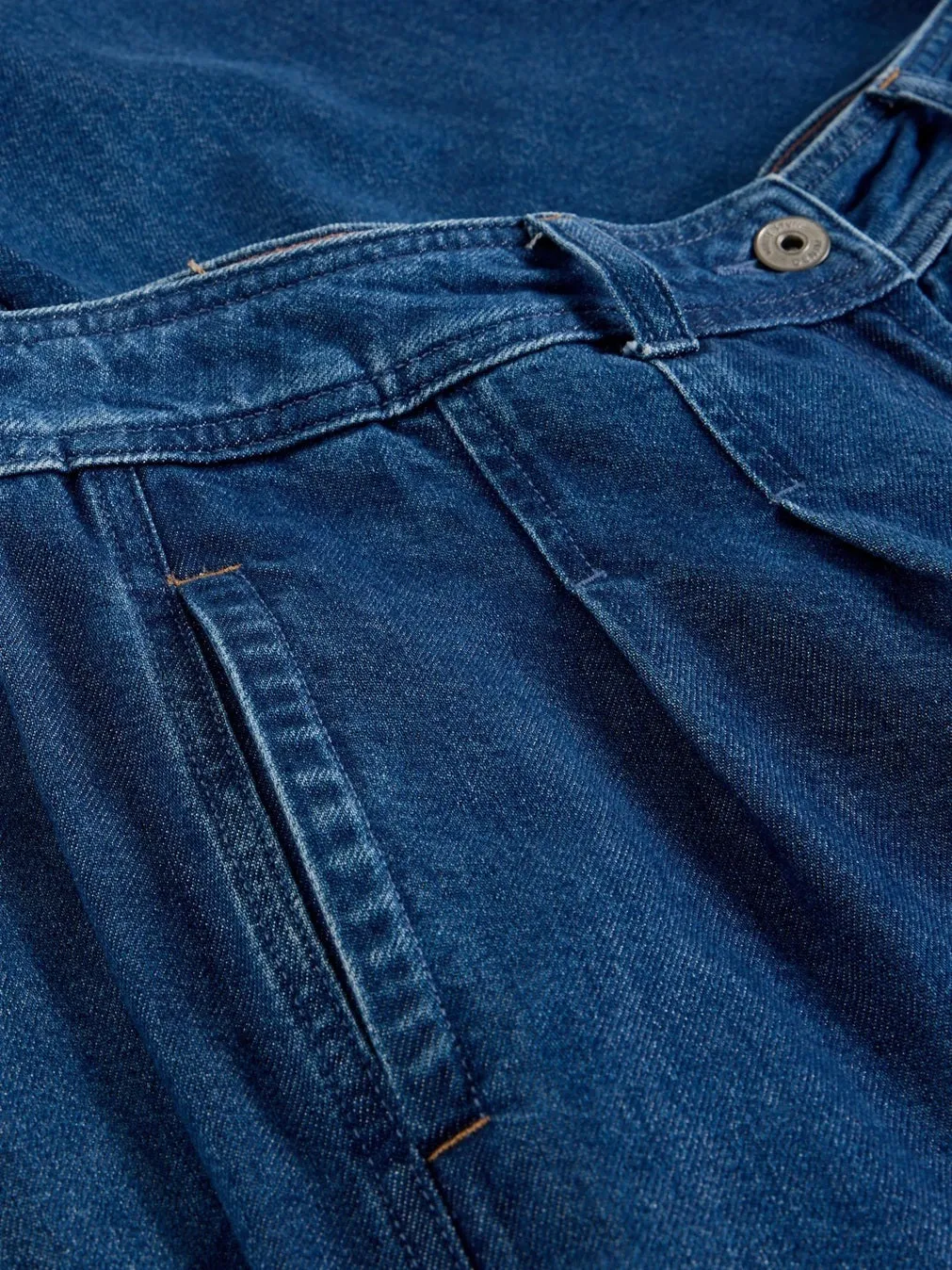 White Stuff Sasha Wide Leg Mid Denim Jean