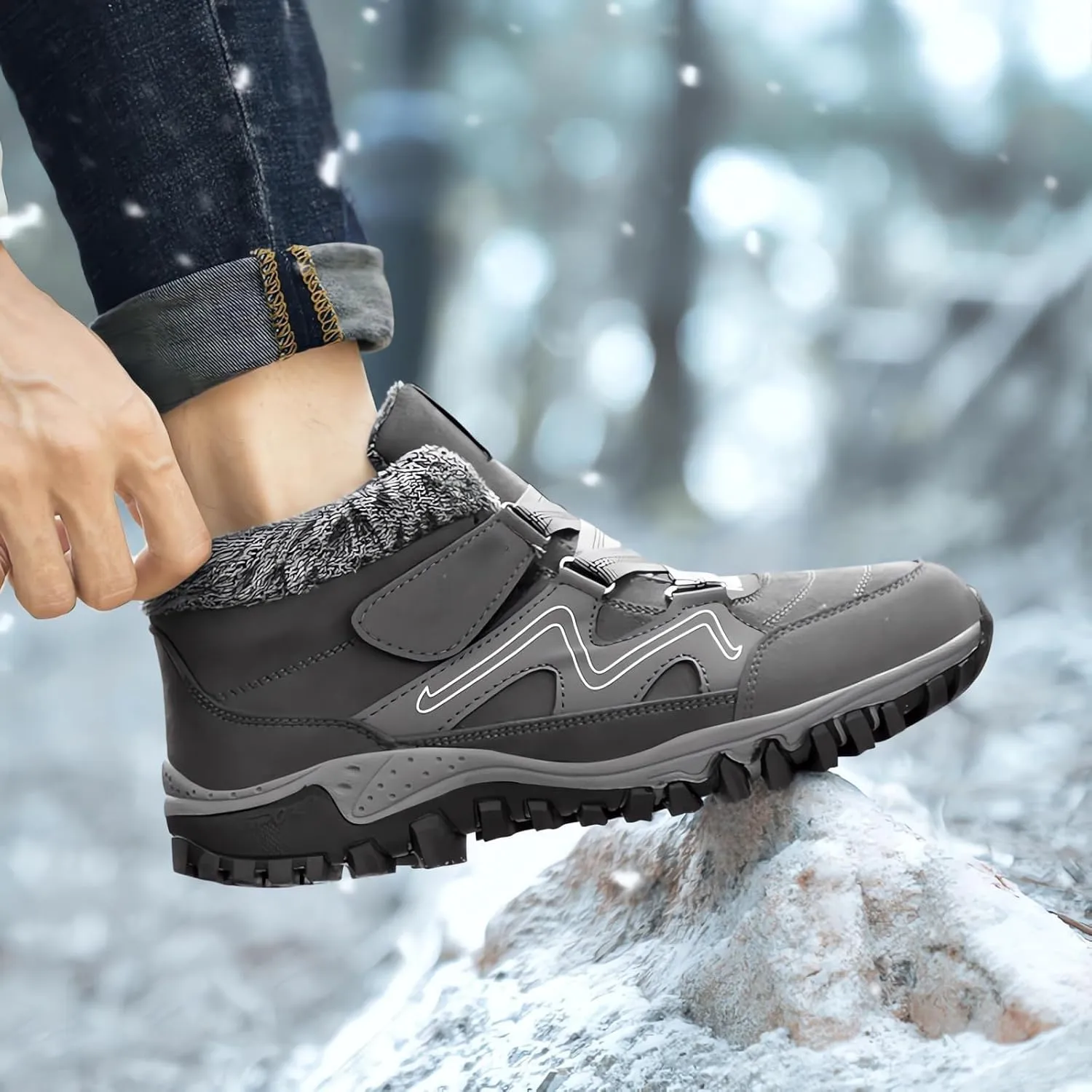 Winter Boots for Women Knee High Snow Boot Women 10 Wide Women Winter Boot Winter Boots for Women Size 11 To 12 Botas Para Invierno Mujer Modernas