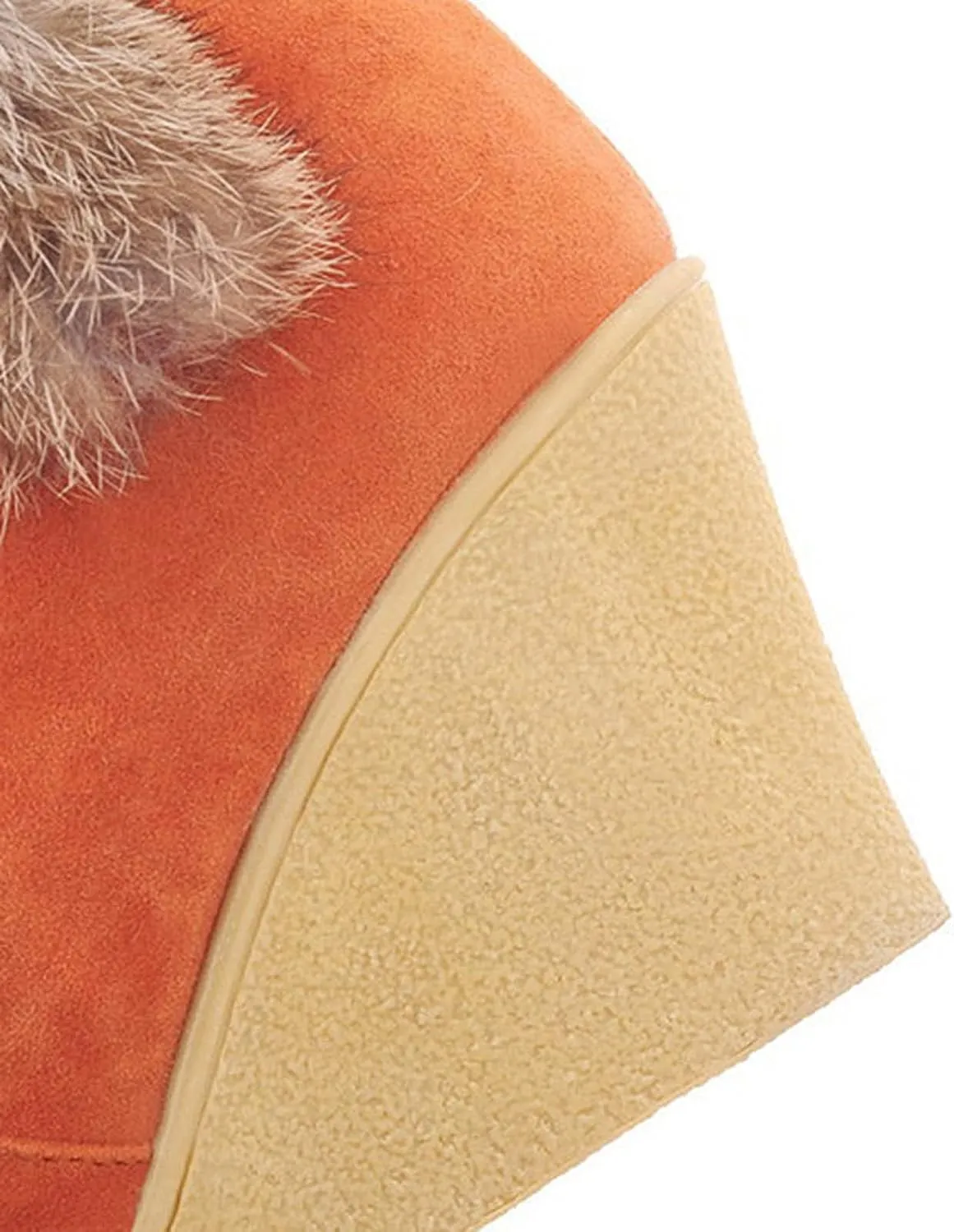 Winter Snow Boots for Women Slip on Women's Winter Boots Waterproof Warm Winter Boots for Women Waterproof Furry Womens Snow Shoes Dressy Botas De Trabajo Antideslizantes Y Waterproof Para Mujer