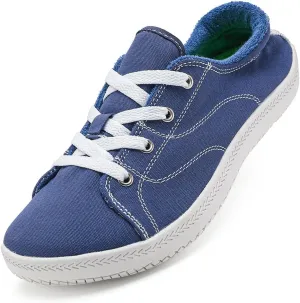 Women Barefoot Shoes Wide Toe Minimalist Walking Shoes Slip on Zero Drop Sole Cross-Trainer Sneakers Lightweight Workout