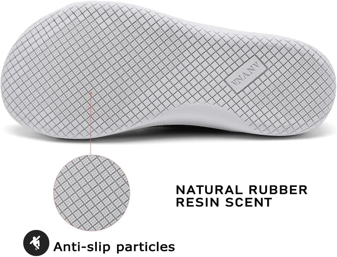 Women Barefoot Shoes Wide Toe Minimalist Walking Shoes Slip on Zero Drop Sole Cross-Trainer Sneakers Lightweight Workout