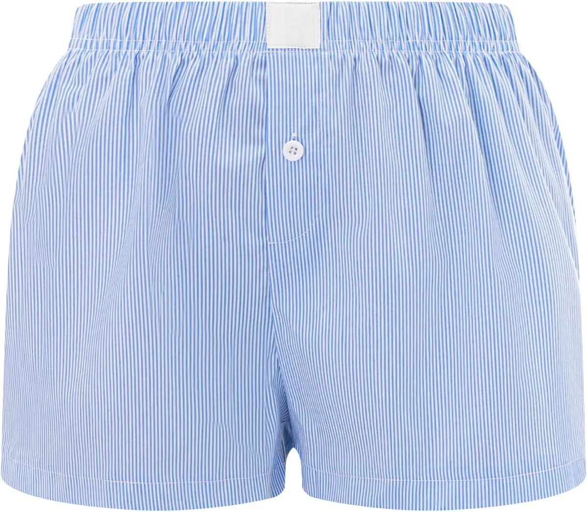 Women Pajamas Shorts Micro Boxer Shorts Y2K Cute Gingham Sleep Lounge Shorts Checkered Plaid Button Pj Mini Shorts