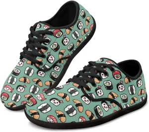 Womens Barefoot Shoes Casual Wide Toe Box Non Slip Sneakers Lace Up Lightweight Workout Walking Footwear