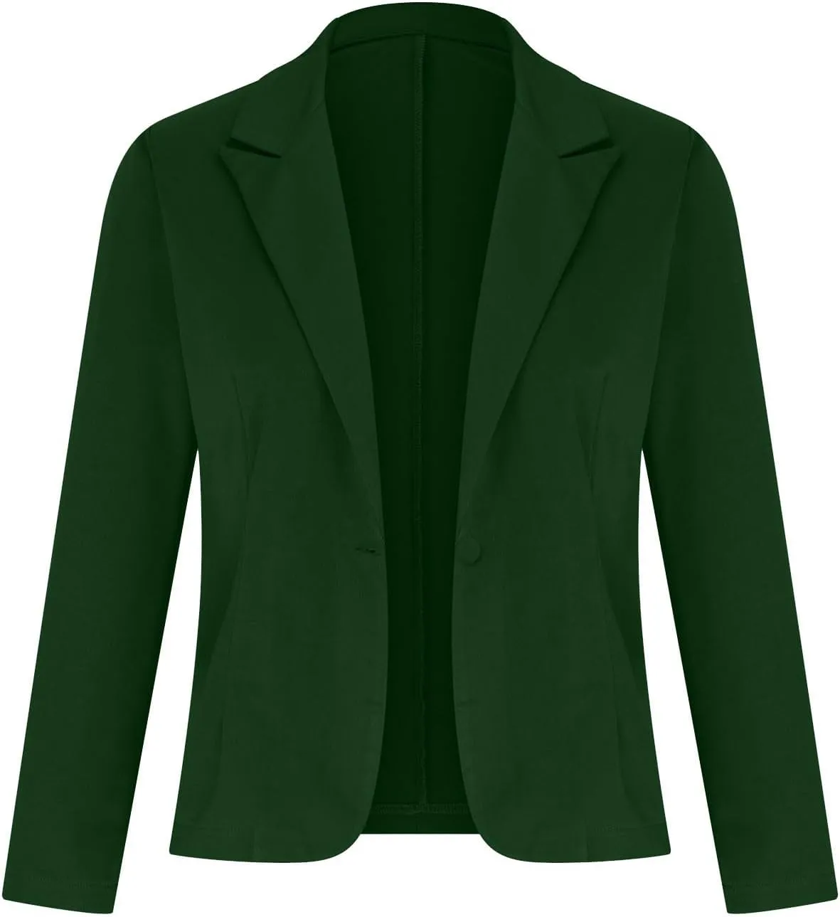 Womens Blazer Long Sleeve Work Office Jacket Blazer Casual Loose Lightweigth Summer Open Front Suit Jackets Outfit