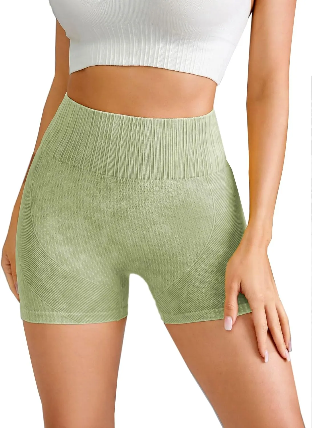 Women's Butt Lifting Shorts Workout Shorts High Waisted Booty Scrunch Shorts Athletic Gym Yoga Shorts for Women