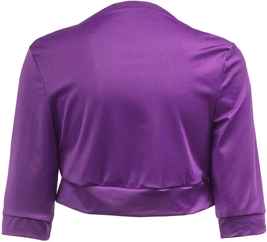 Womens Cardigan Blazers Fall Lightweight Short Fall Jackets Long Sleeve Casual Cropped Blazer Solid Classic Fit Shirts