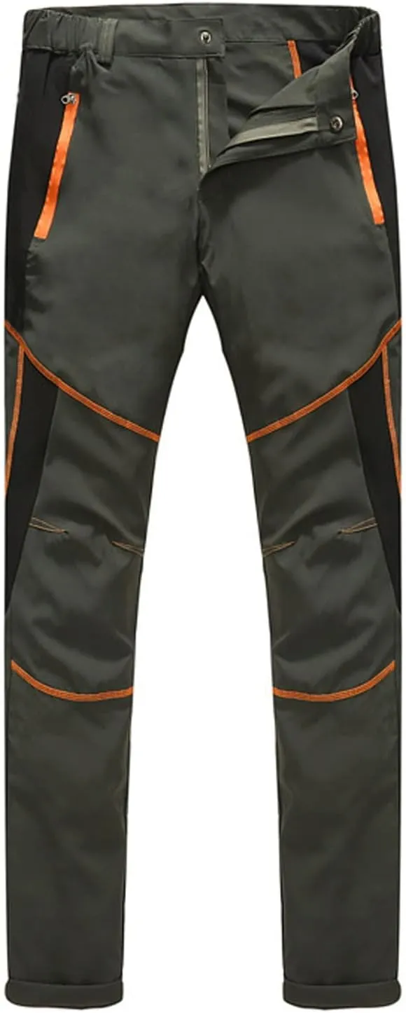 Womens Cargo Pants Quick Dry Windproof Waterproof Stretch Outdoor Sports Climb Camp Skiing Hiking Pants with Pockets