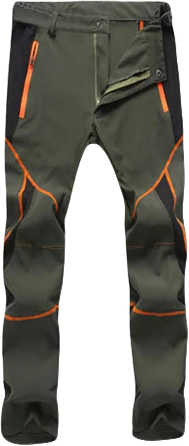 Womens Cargo Pants Quick Dry Windproof Waterproof Stretch Outdoor Sports Climb Camp Skiing Hiking Pants with Pockets