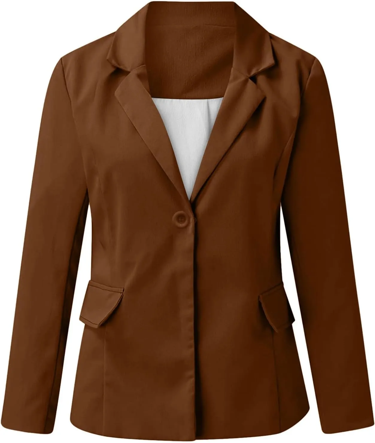 Womens Casual Blazers Open Front Long Sleeve Work Office Suit Jackets Blazer Plus Size Autumn Winter Outwears
