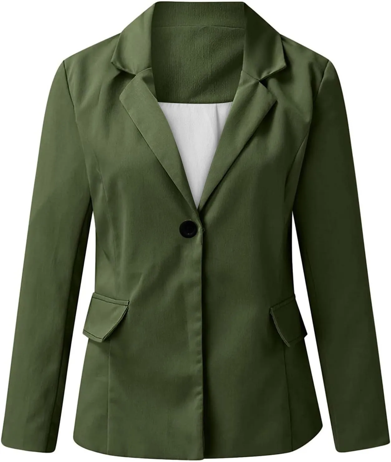 Womens Casual Blazers Open Front Long Sleeve Work Office Suit Jackets Blazer Plus Size Autumn Winter Outwears