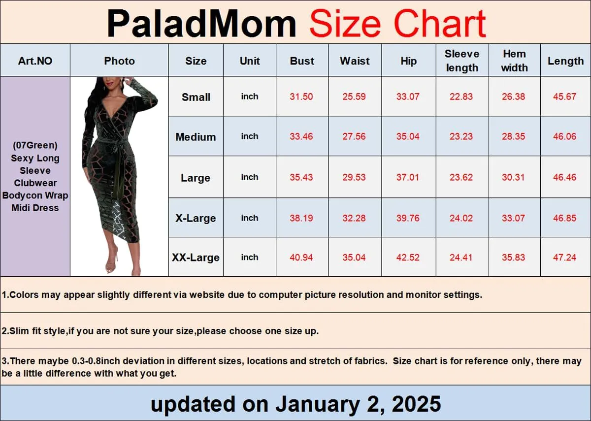 Women's Elegant Bodycon Long Dresses Deep V Neck Long Sleeves Club Night Party Midi Dress