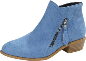 Women's Fashion Ankle Boots Casual Ankle Booties Women Comfortable Ankle Boots Outdoor Short Boots Fashionable