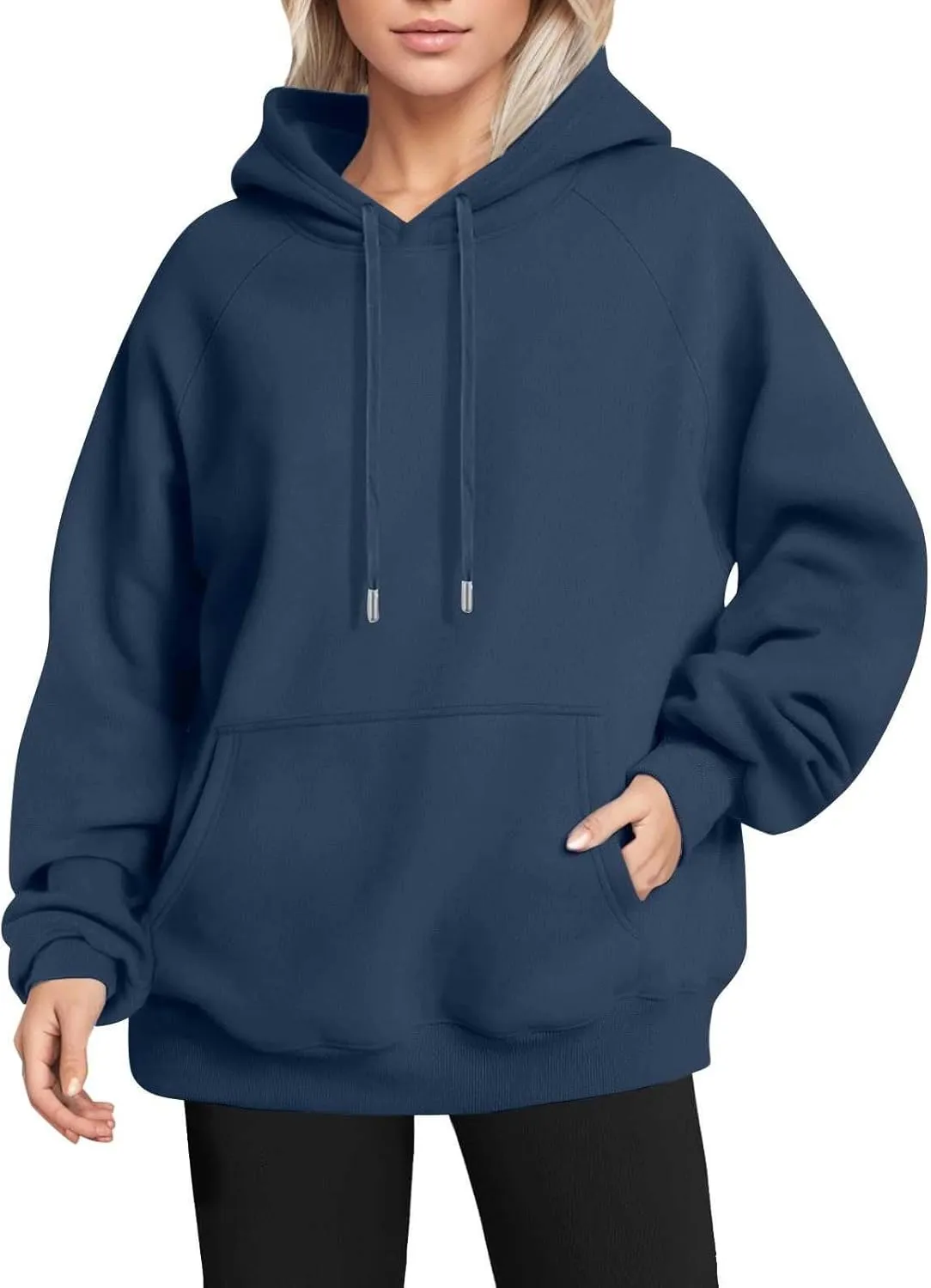 Women's Hoodies Oversized Workout Sweatshirts Pullover Preppy Long Sleeve Winter Outfits Trendy Fashion Clothes