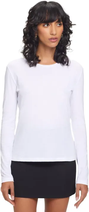 Women's Organic Jersey Long Sleeve Crew Neck