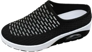 Women's Orthopedic Air Cushion Slippers Breathable Mesh Sandals Comfortable Walking Shoes for Outdoor Indoor