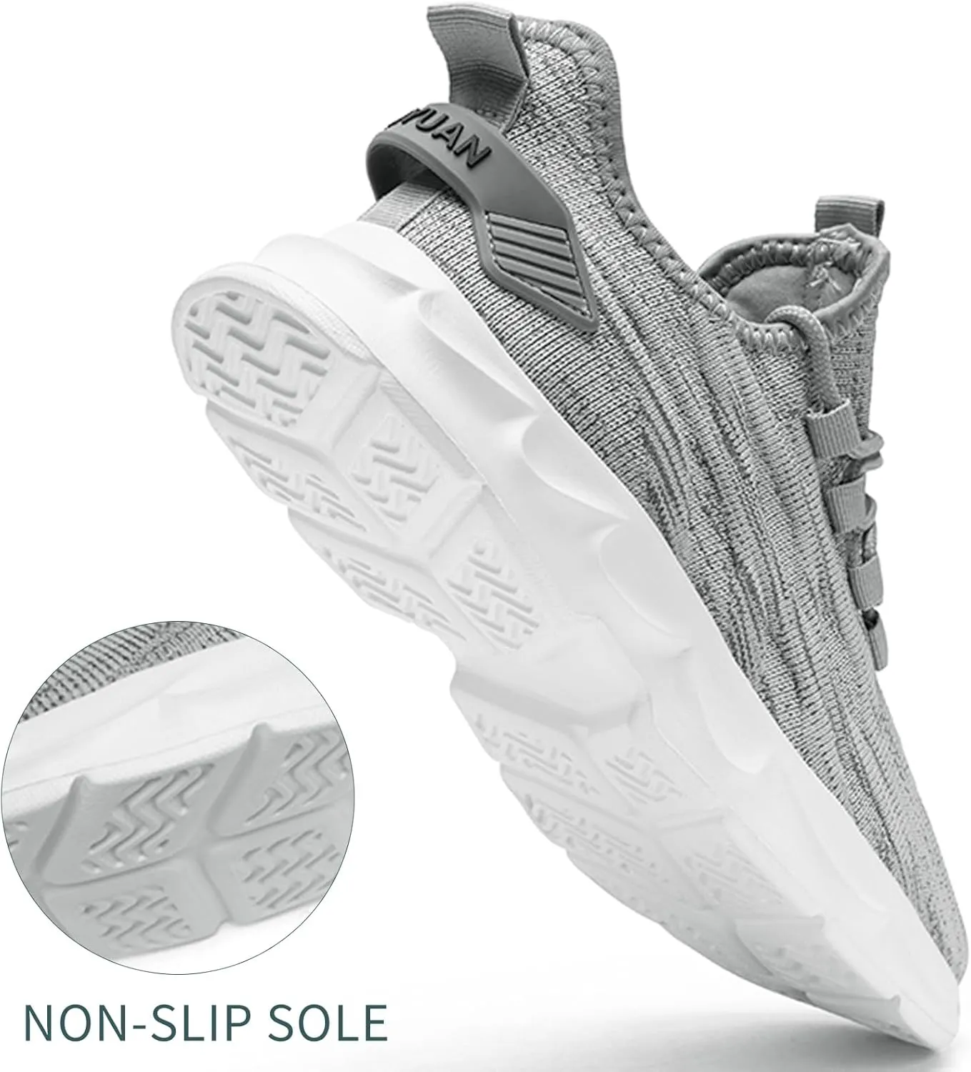 Womens Running Shoes Lightweight Tennis Shoes Gym Workout Fashion Sneakers Non Slip Breathable Athletic Walking Sneakers