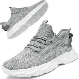 Womens Running Shoes Lightweight Tennis Shoes Gym Workout Fashion Sneakers Non Slip Breathable Athletic Walking Sneakers