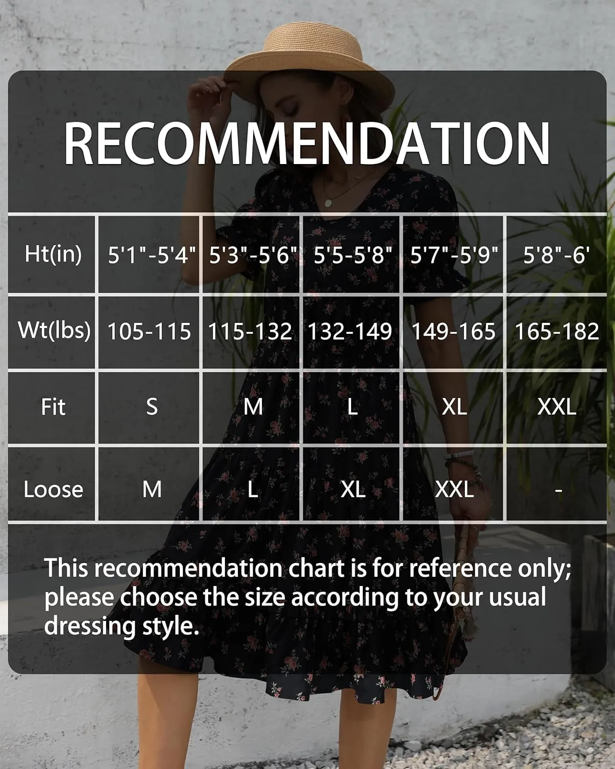 Womens Summer Dress 2025 Short Sleeve V Neck Floral Midi Casual Dresses Fit Line Beach Vacation Sundress