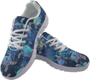 Womens Walking Running Shoes Tennis Fashion Lace Up Athletic Sneakers Footwear